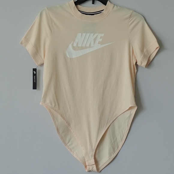 Nike Tops - Nike Logo T-Shirt Bodysuit NWT